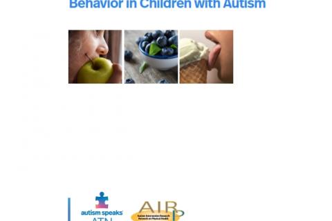 ATN/AIR-P关于自闭症相关喂养问题的指南封面